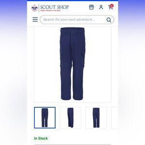 Cub Scout switchback pants